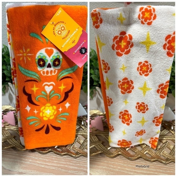luis pinto Other - Luis Pinto Dia De Los Muertos (2) Kitchen Towels